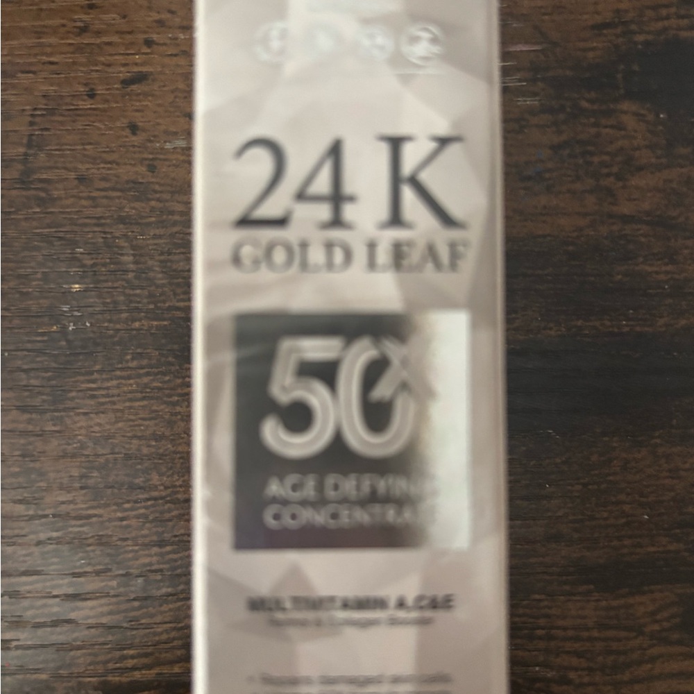 24K Gold Leaf 5X Age Defying Concentrate - Gold